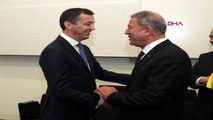 Dha Dış - Hulusi Akar, Karadağ Savunma Bakanı Predrag Boskovic ile Görüştü