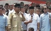 Prabowo: Kekayaan Mereka dari Uang Rakyat