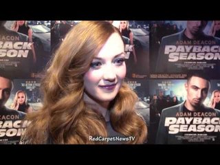 Nichola Burley Interview - Payback Season UK Premiere