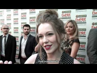 Les Miserables Charlotte Spencer Interview -  Empire Awards 2012