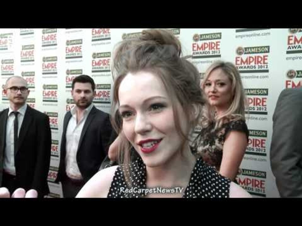 Les Miserables Charlotte Spencer Interview -  Empire Awards 2012