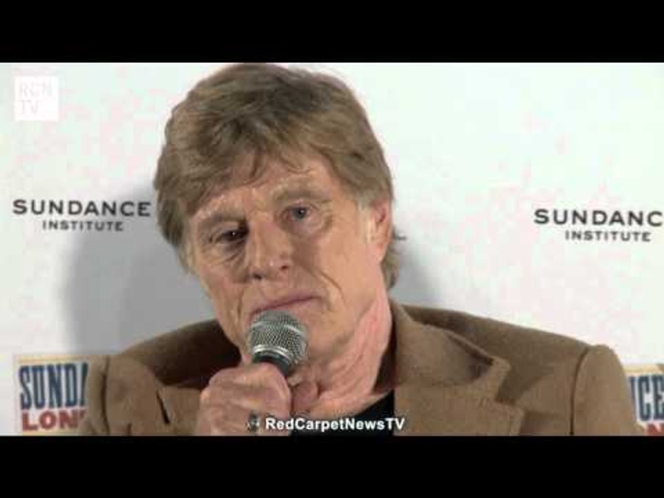 Robert Redford Interview - Ambitions - Sundance London 2012