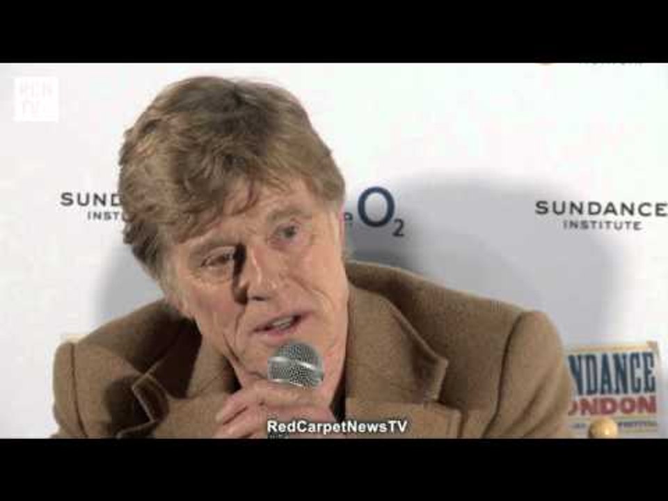 Robert Redford Interview - Journalist Standards - Sundance London 2012