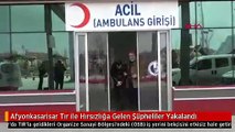 Afyonkasarisar Tır ile Hırsızlığa Gelen Şüpheliler Yakalandı