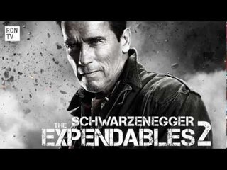 The Expendables 2 Schwarzenegger & Stallone Interview - Arnie Talks Big Screen Return