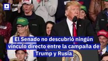 El Senado no descubrió ningún vínculo directo entre la campaña de Trump y Rusia