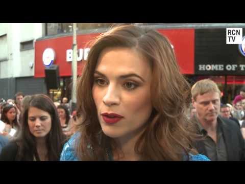 Hayley Atwell Interview - Captain America 2 - The Sweeney European Premiere