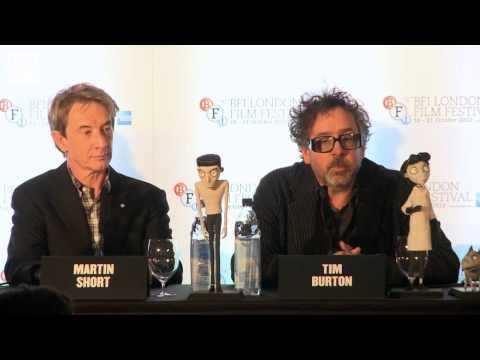 Tim Burton Interview - Animation & Horror - Frankenweenie Premiere London Film Festival 2012