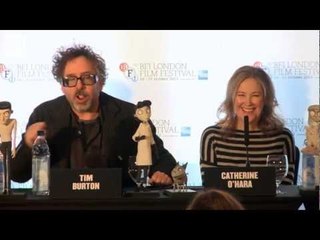 Tim Burton Interview - Working With Heroes - Frankenweenie Premiere London Film Festival 2012