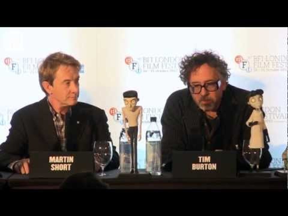 Tim Burton Interview - Death Obsession - Frankenweenie Premiere London Film Festival 2012