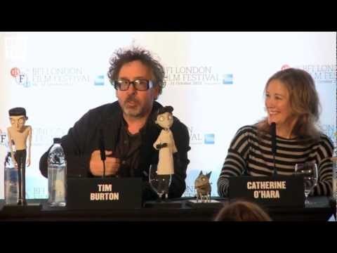 Tim Burton Interview - Fired by Disney - Frankenweenie Premiere London Film Festival 2012