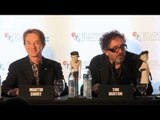 Tim  Burton Interview - Danny Elfman Music - Frankenweenie Premiere London Film festival 2012