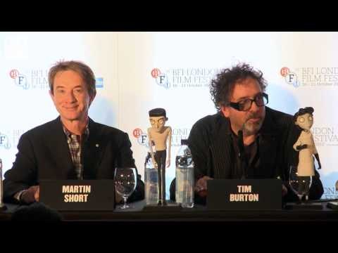 Tim Burton Interview - Danny Elfman Music - Frankenweenie Premiere London Film festival 2012