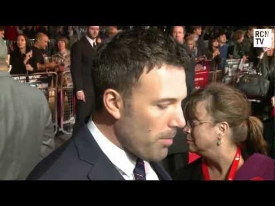 Ben Affleck Interview - Argo European Premiere London Film Festival 2012