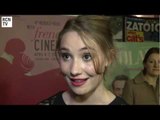Déborah François Interview - Populaire UK Premiere