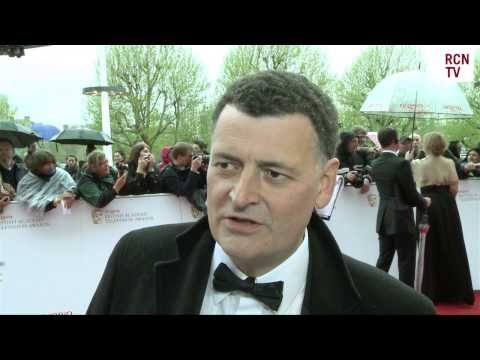 Steven Moffat Interview Doctor Who & Sherlock BAFTA TV Awards 2013