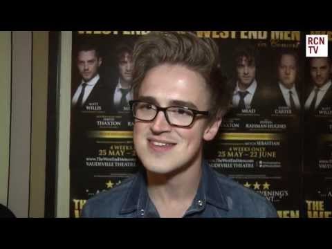 McFly Tom Fletcher Interview - The West End Men Opening Night