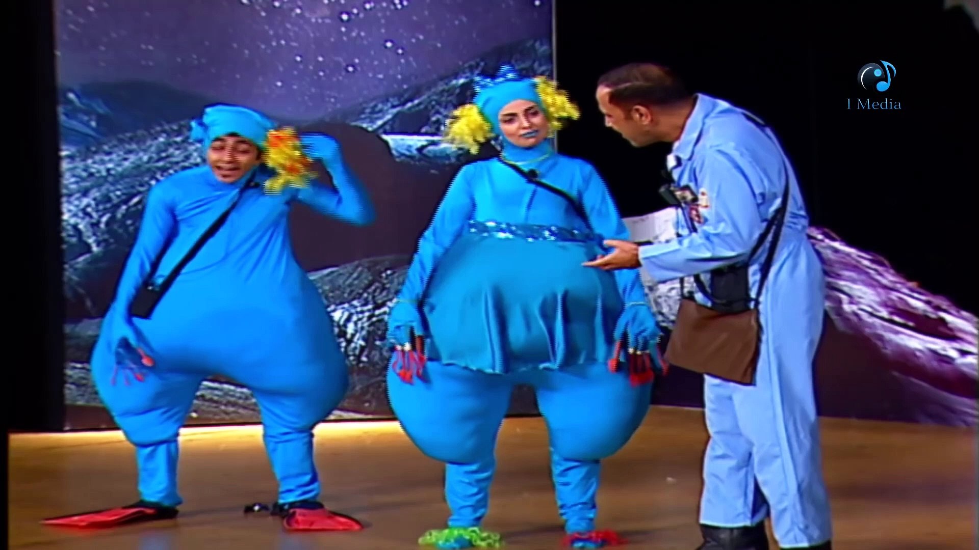 Masrah Masr ( Wahed We Wahda Fi El Fadaa ) مسرح مصر - مسرحية واحد و واحدة  من الفضاء - فيديو Dailymotion