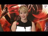 Jennifer Lawrence Interview - Training - Hunger Games Catching Fire Premiere