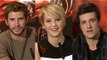 Hunger Games Catching Fire Premiere - Jennifer Lawrence, Liam Hemsworth & Josh Hutcherson Interviews