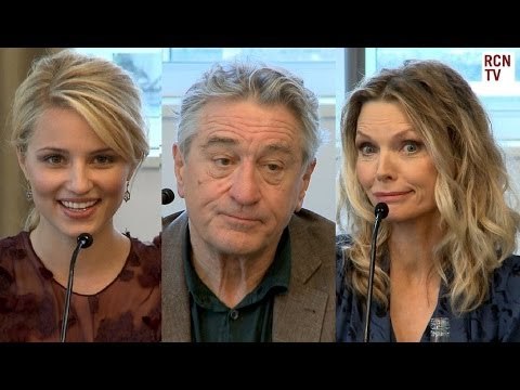 The Family Robert De Niro, Michelle Pfeiffer & Dianna Agron Interview