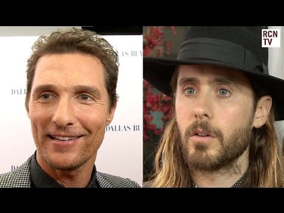 Dallas Buyers Club Premiere Interviews - Matthew McConaughey & Jared Leto