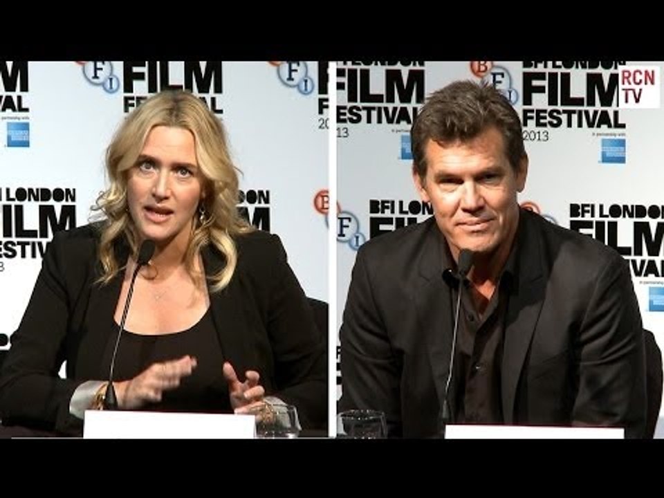 Labor Day Press Conference - Kate Winslet & Josh Brolin Interview