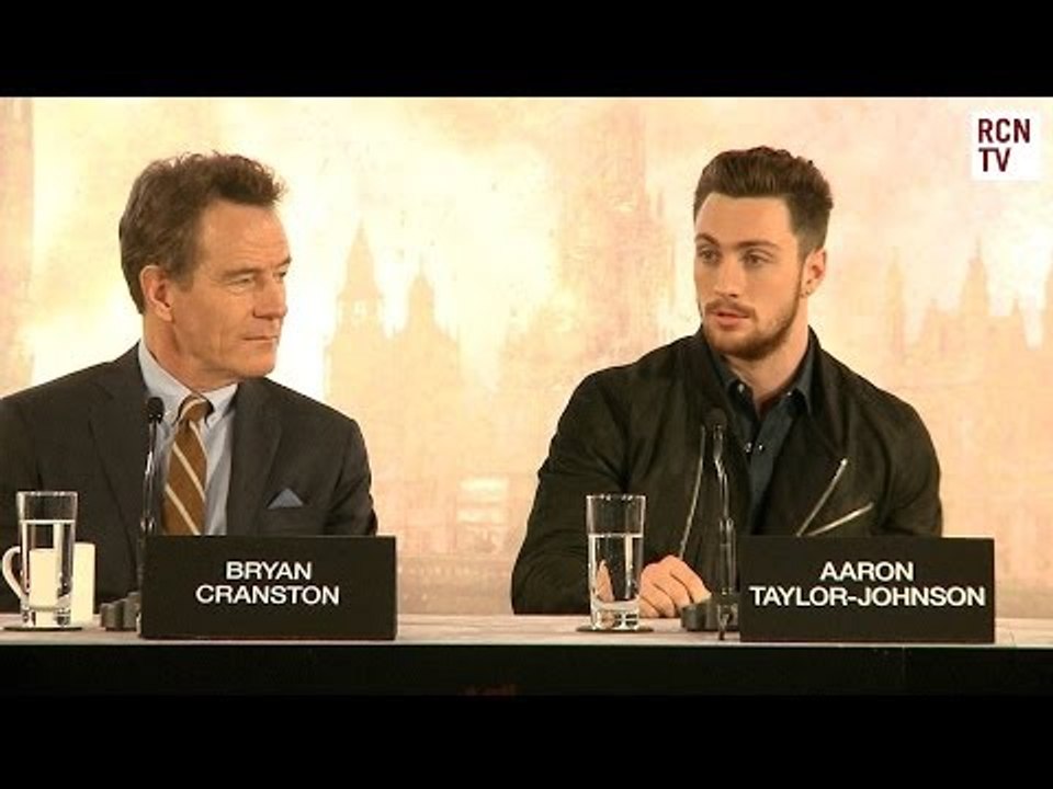Aaron Taylor- Johnson On Kick-Ass 3