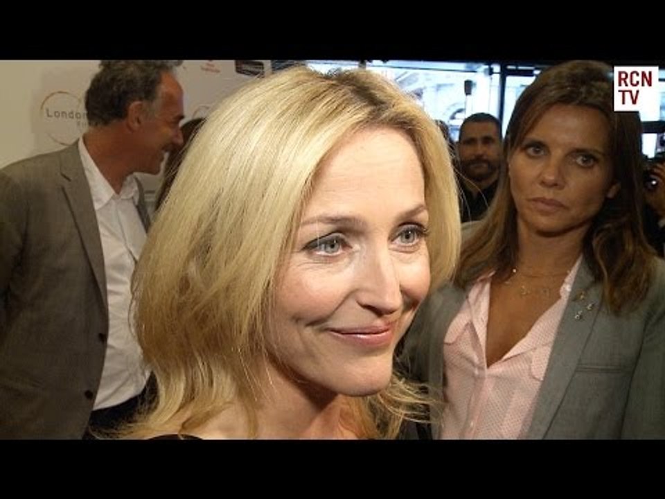 Gillian Anderson Interview - Sold Premiere