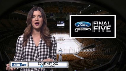 Ford F-150 Final Five Facts: Bruins Pick Up Third Straight Win