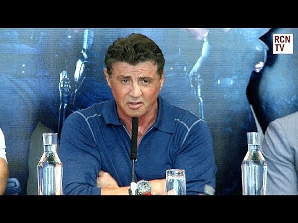 Sylvester Stallone Interview The Expendables 3 Premiere