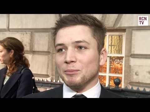 Kingsman The Secret Service - Taron Egerton Interview