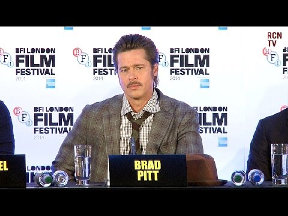 Brad Pitt Interview - Fury Premiere