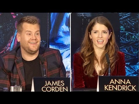 Into The Woods Press Conference - Anna Kendrick, James Corden, Rob Marshall