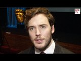 Sam Claflin Interview - BAFTA Film Awards, Benedict Cumberbatch & Eddie Redmayne
