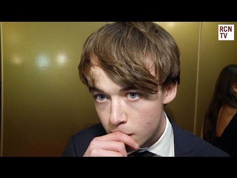 The Imitation Game Alex Lawther Interview - Alan Turing & Benedict Cumberbatch