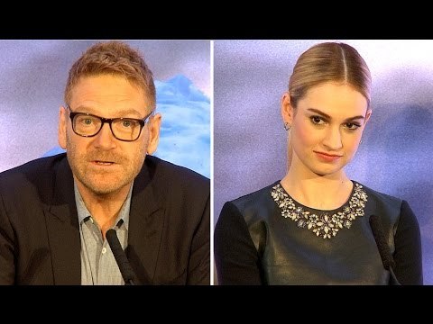 Cinderella vs Feminism - Lily James & Kenneth Branagh Interview