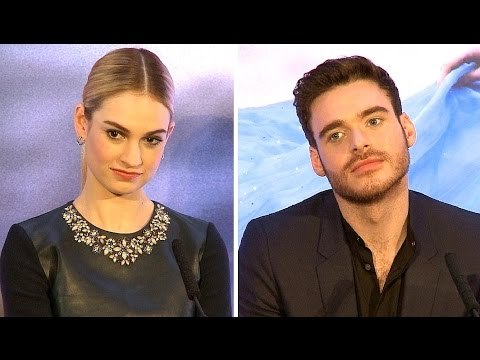 Cinderella Press Conference - Lily James, Richard Madden, Kenneth Branagh