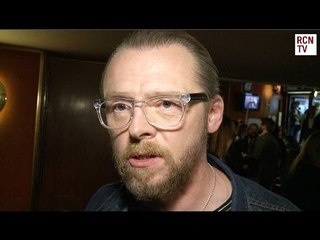Simon Pegg Interview Man Up Premiere