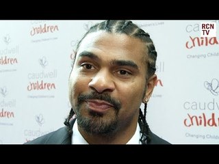 David Haye Interview Caudwell Children Butterfly Ball