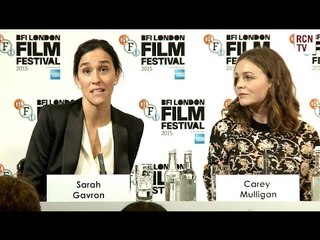 Скачать видео: Director Sarah Gavron Interview Suffragette Premiere