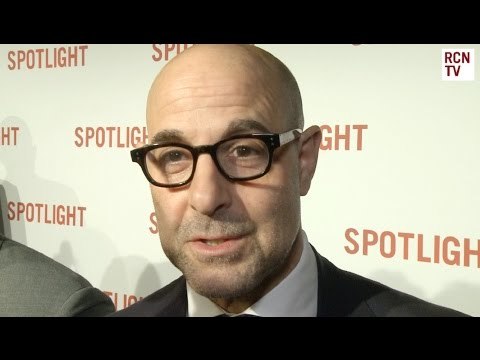 Stanley Tucci Interview Spotlight Premiere