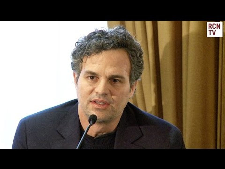 Mark Ruffalo Interview Spotlight Premiere