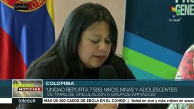 Presentan informe sobre menores afectados por la guerra en Colombia