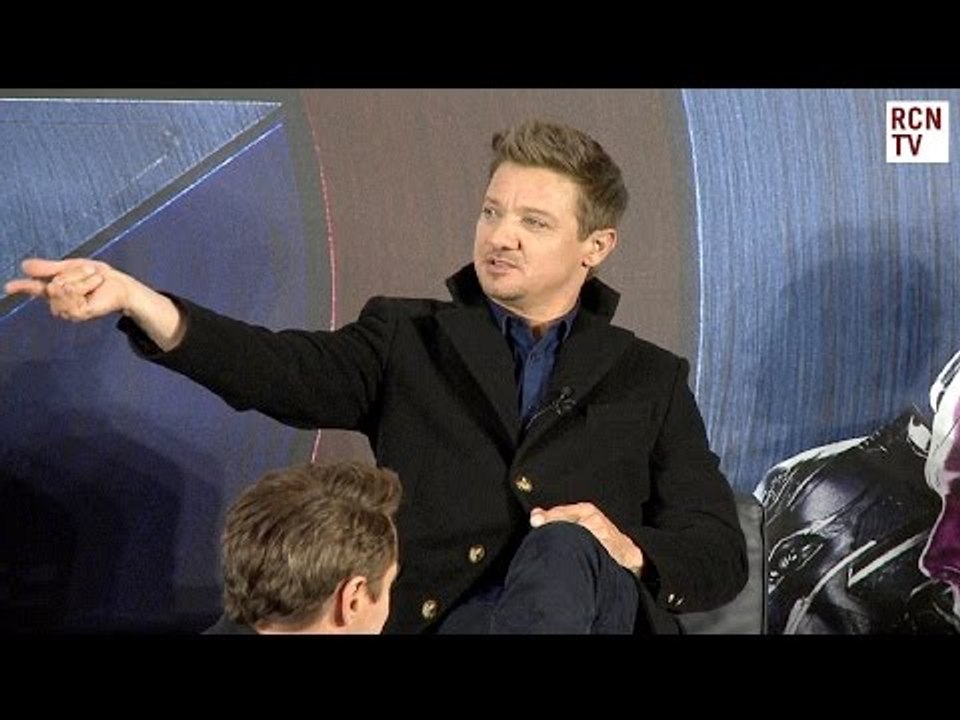 Jeremy Renner Teases Journalist