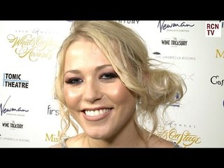 Amelia Lily Interview What's On Stage Awards 2016
