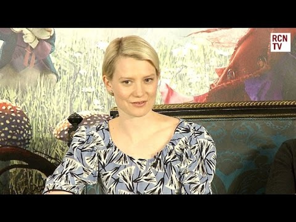 Mia Wasikowska Interview Alice Through The Looking Glass Premiere