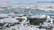 Lakes of Melted Snow are Causing Antarctic Ice Shelves to Bend