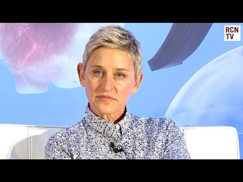 Finding Dory Disability & Family Themes Ellen DeGeneres Interview