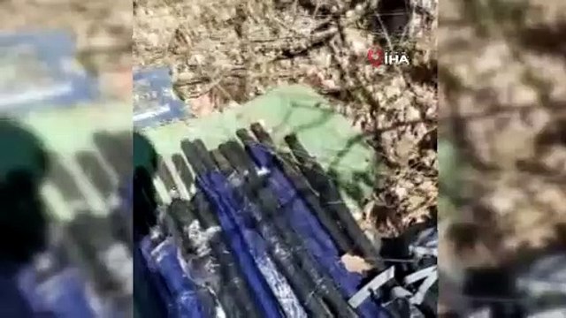 Şırnak'ta, teröristlerin bomba yapımında kullandığı 3 sığınak imha edildi